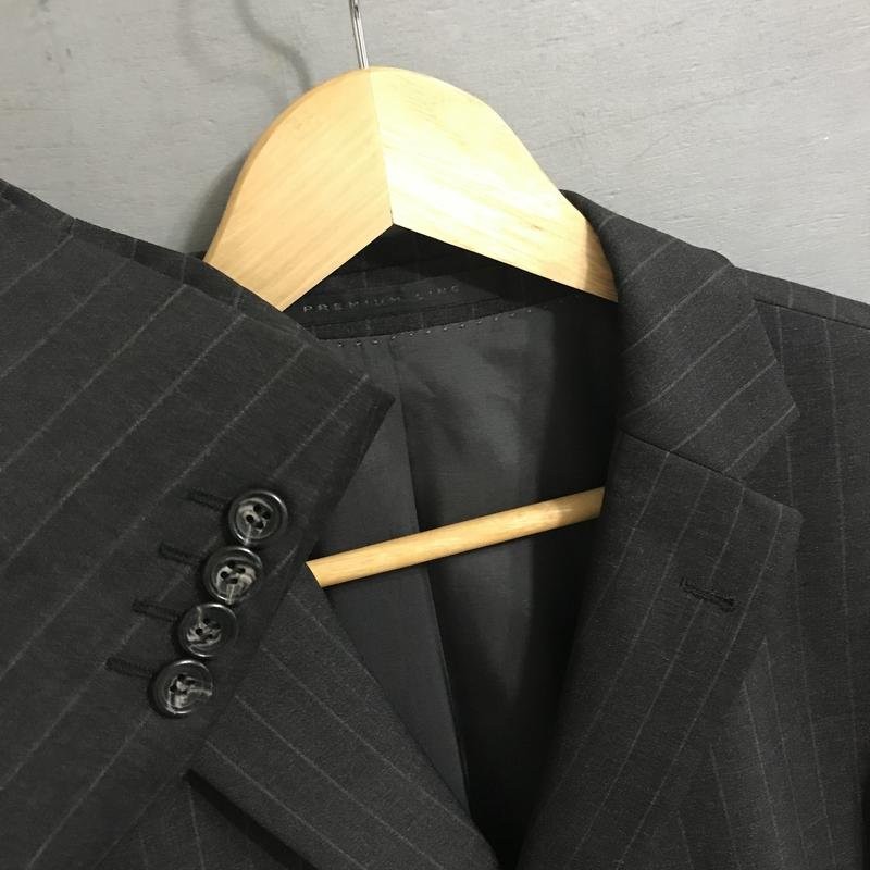 Men Strellson Suit Grey Wool 40 /L / 48