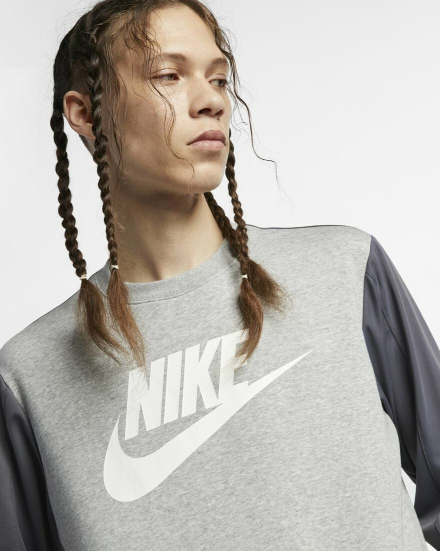 Nike Men´s Pullover Fleece Zip Pocket Sweatshirt M Gray BV4929