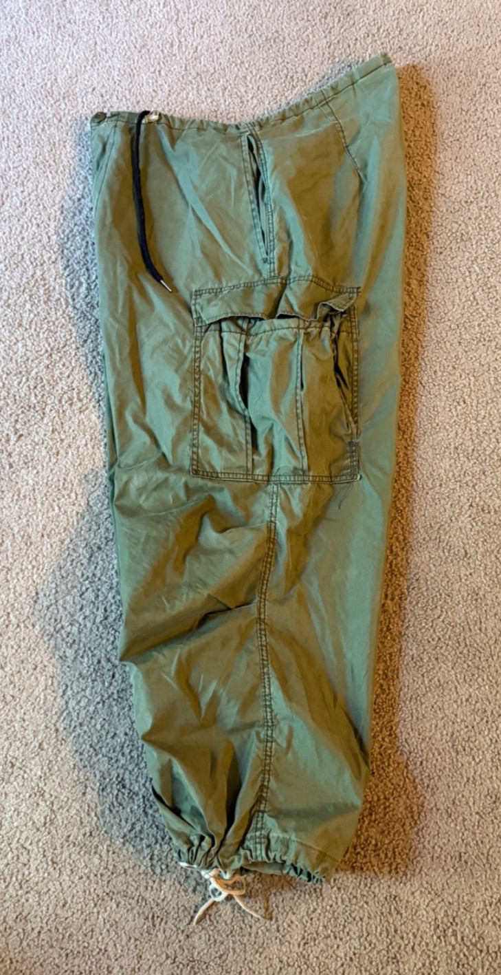 VTG 90s Tru-Spec Tactical Military Baggy Cargo Trousers – Size Large