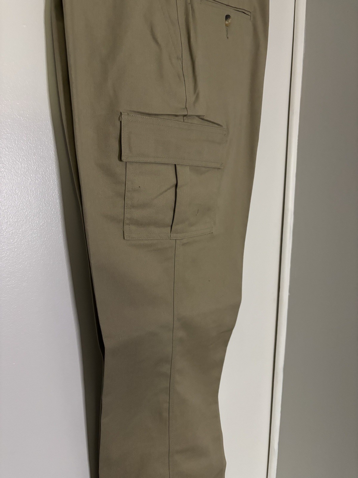 Men’s Cargo Work, Pants, Tan School Apparel Brand New Without Tags