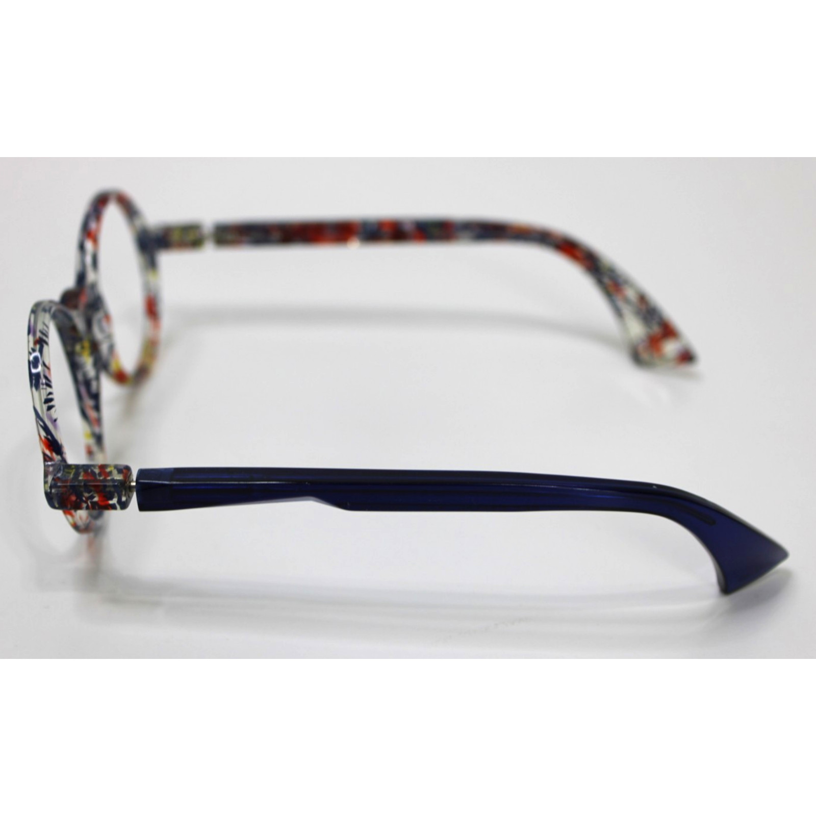 Piero Massaro Eyeglasses Glasses Frames Only PM484 EY2 Round Unisex Italy 142mm