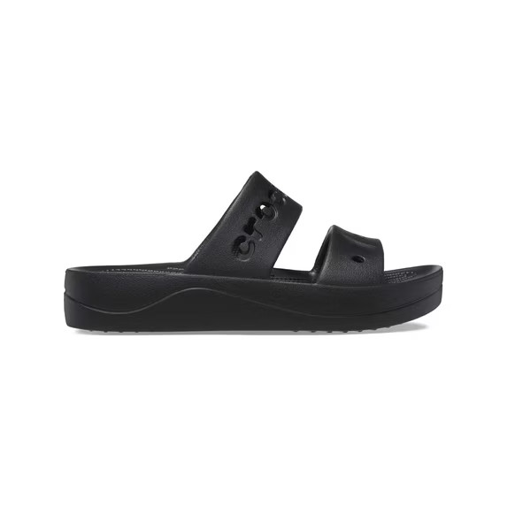 Crocs Adult Unisex Baya Platform Slide Sandal Black MEDIUM