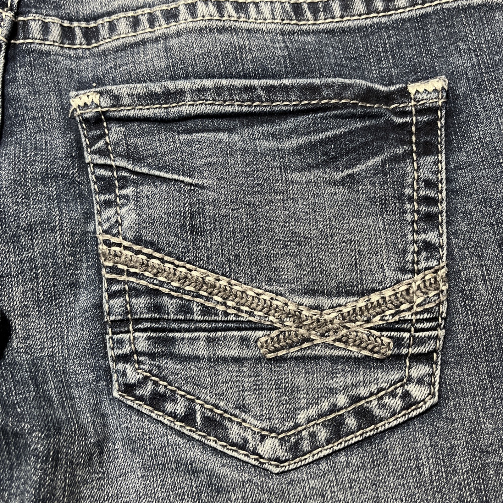 BKE Jake Boot Stretch Jeans Men’s Size 30×32 Glory Wash Coolmax Denim Rodeo EUC