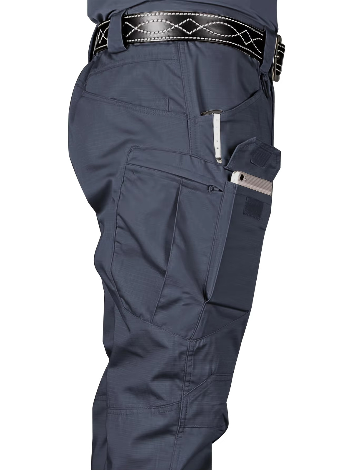 Tactical Mens Cargo Pants Waterproof Work Hiking Combat Outdoor Trousers Pants