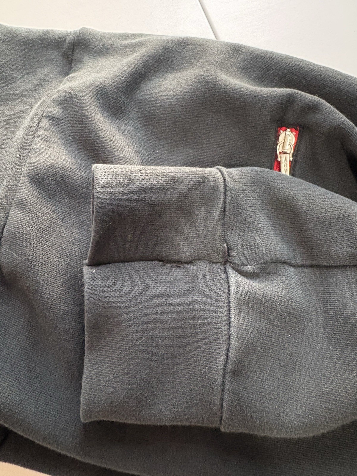 Lauren Active Ralph Lauren Womens Black w/Red Trim Full Zip Track Jacket Size M