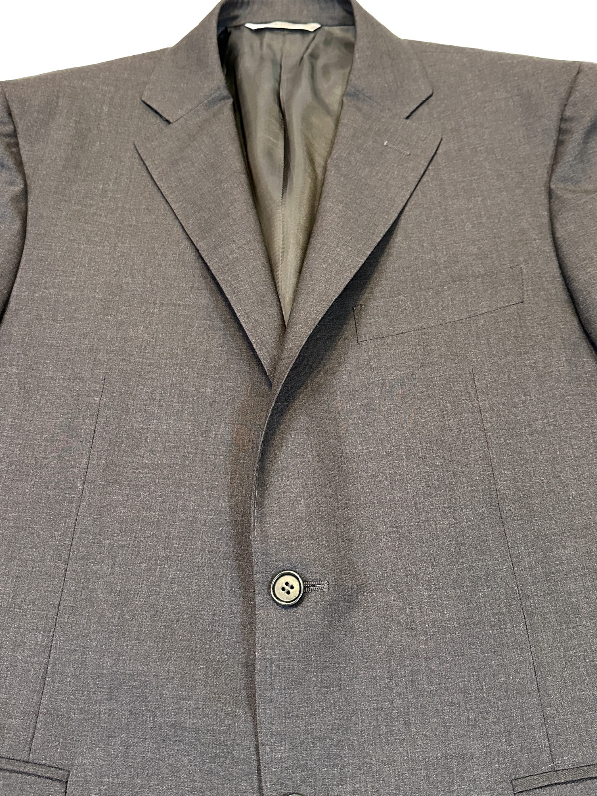 Canali 1934 Men’s Wool Blazer 42R Charcoal Gray Sport Coat Made Italy Luxury