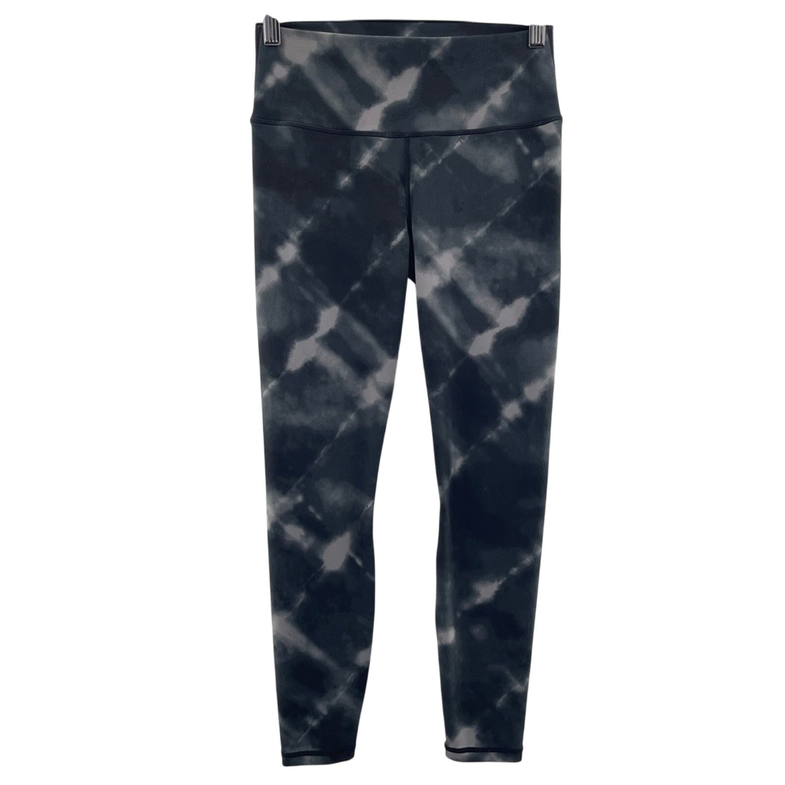 Varley Century Legging Leyland Black Marble Look Sporty High Rise Leggings