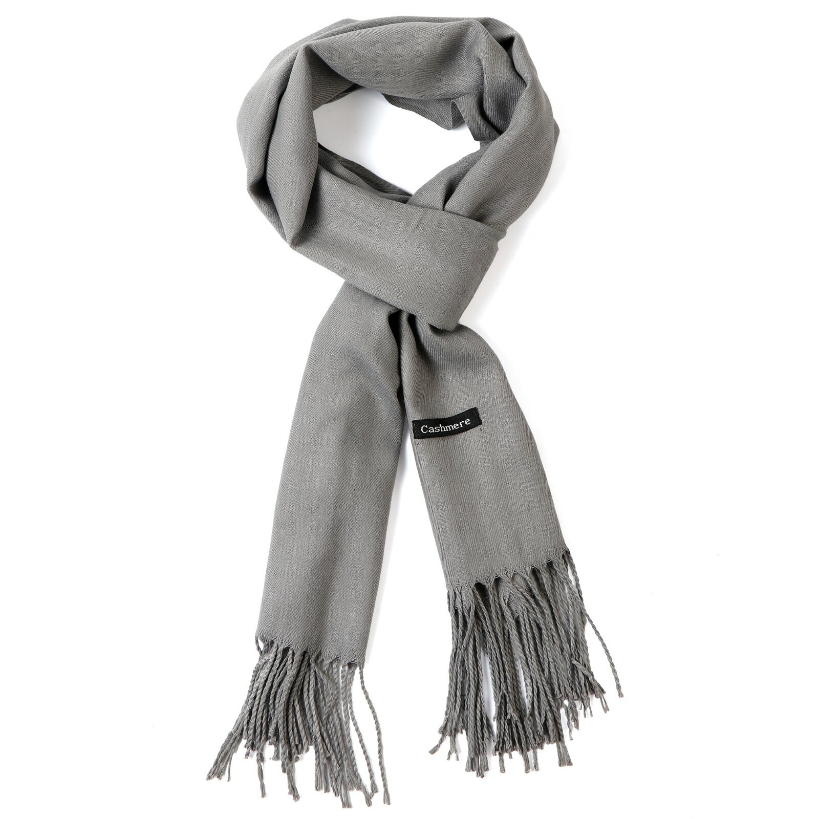 cashmere feel Merino Wool Scarf Women Men Winter Fall fringe Gift Lightweight