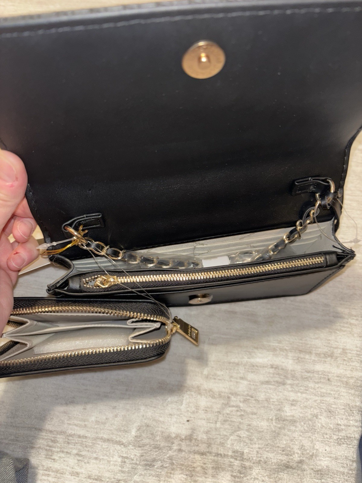 Bebe Otto E/W Crossbody With Wallet. Brand New With Tags.