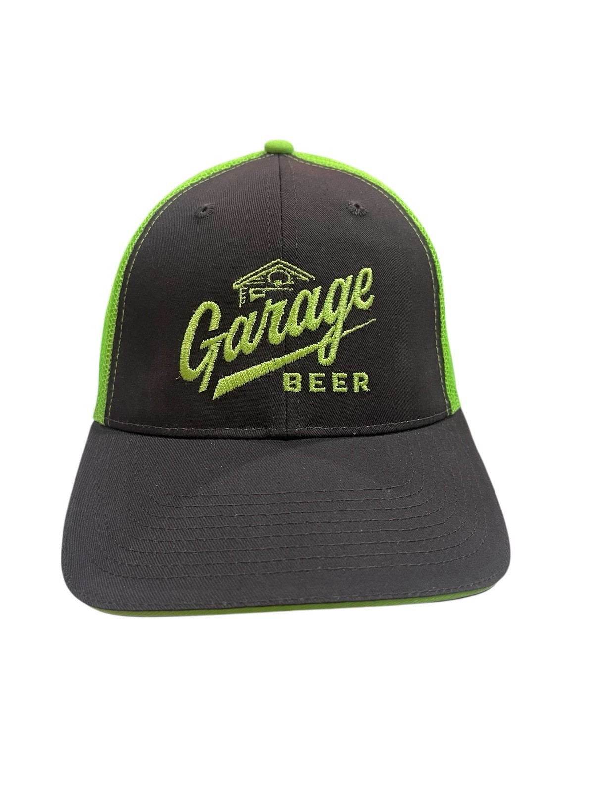 Trucker Hat Garage Beer Logo Adjustable Back Richard Rawlings Signature