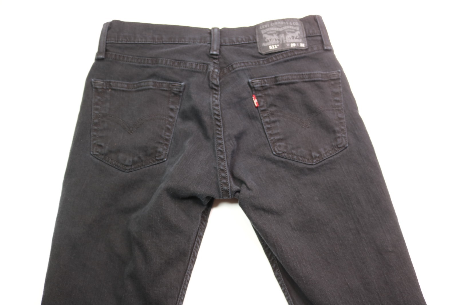 Levi Strauss & Co 511 Men’s Jeans Slim Fit Stretch – Size 29×32 – Color Black