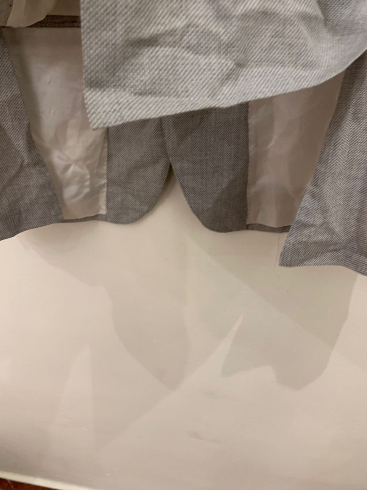 Suitsupply Havana pure wool Vitale Barberis Canonico gray jacket blazer 42R 44R