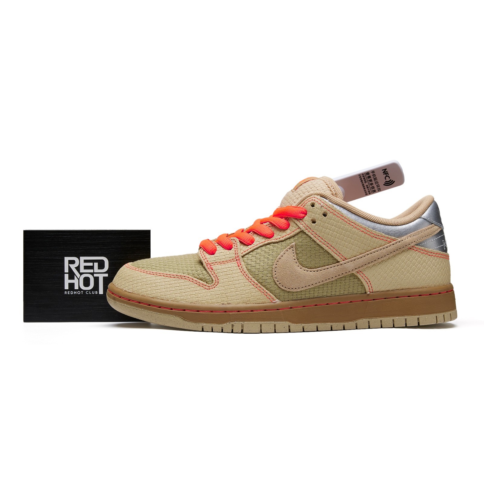 Nike SB Dunk Low Pro ‘Som Tum’ Canvas and Parachute Beige Men’s Size