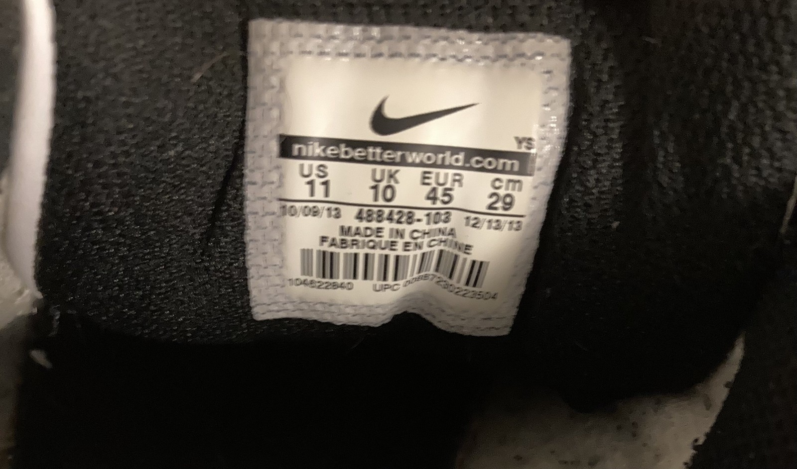 Nike Prestige 488428-103 Size 11