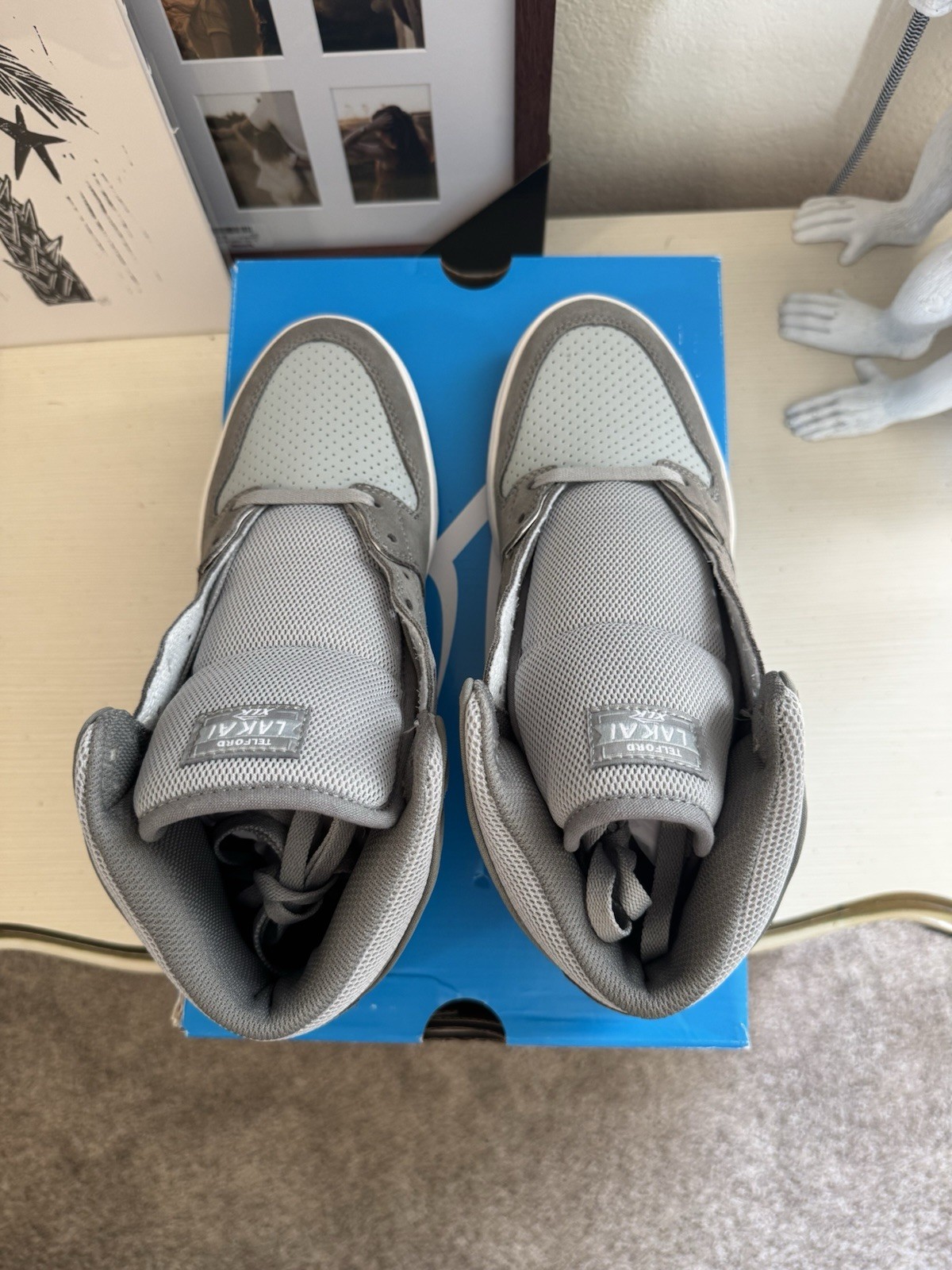 Lakai Telford Hightop Wolf Grey