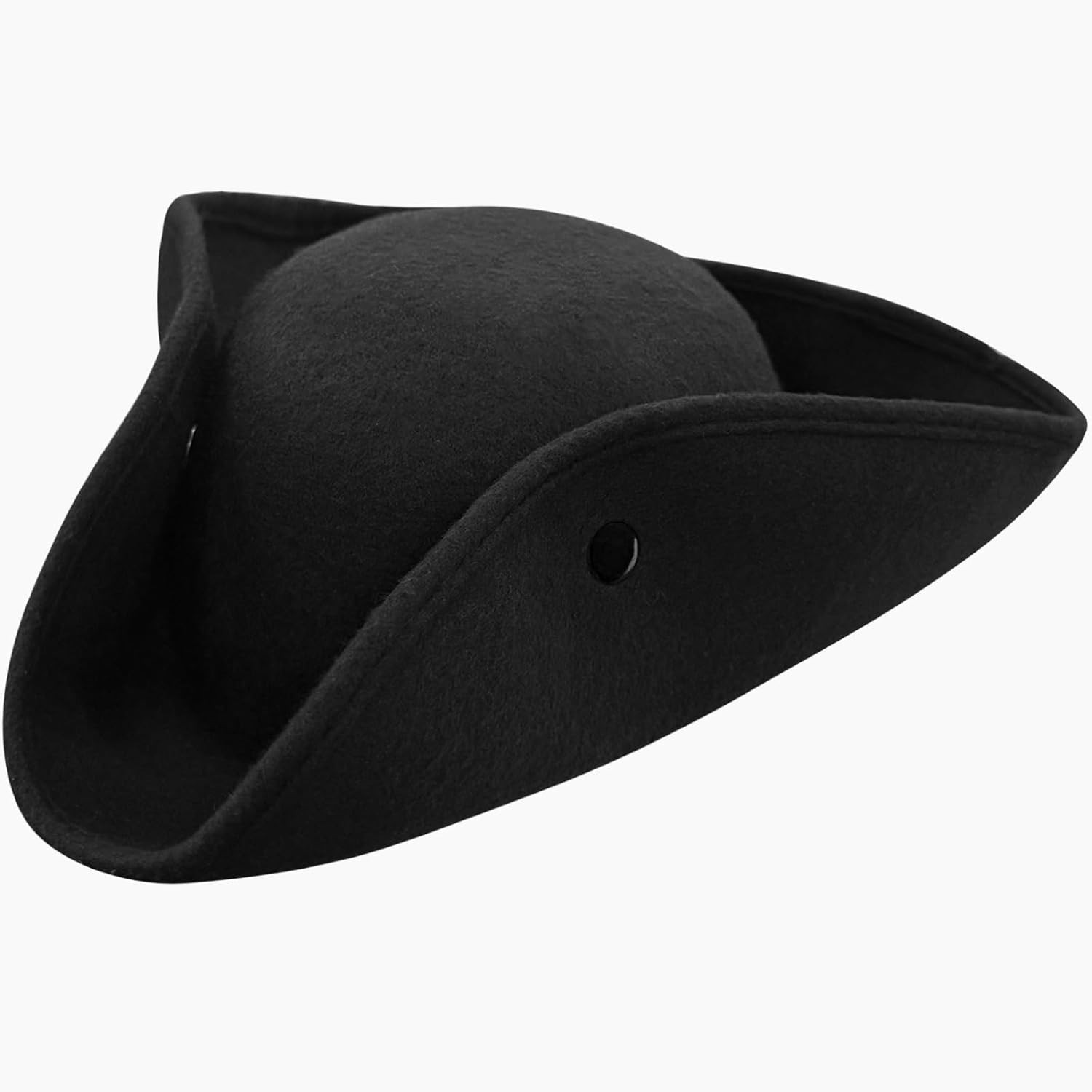 Pirate Tricorn Hat Colonial Costume Accessory for Halloween Cosplay Party