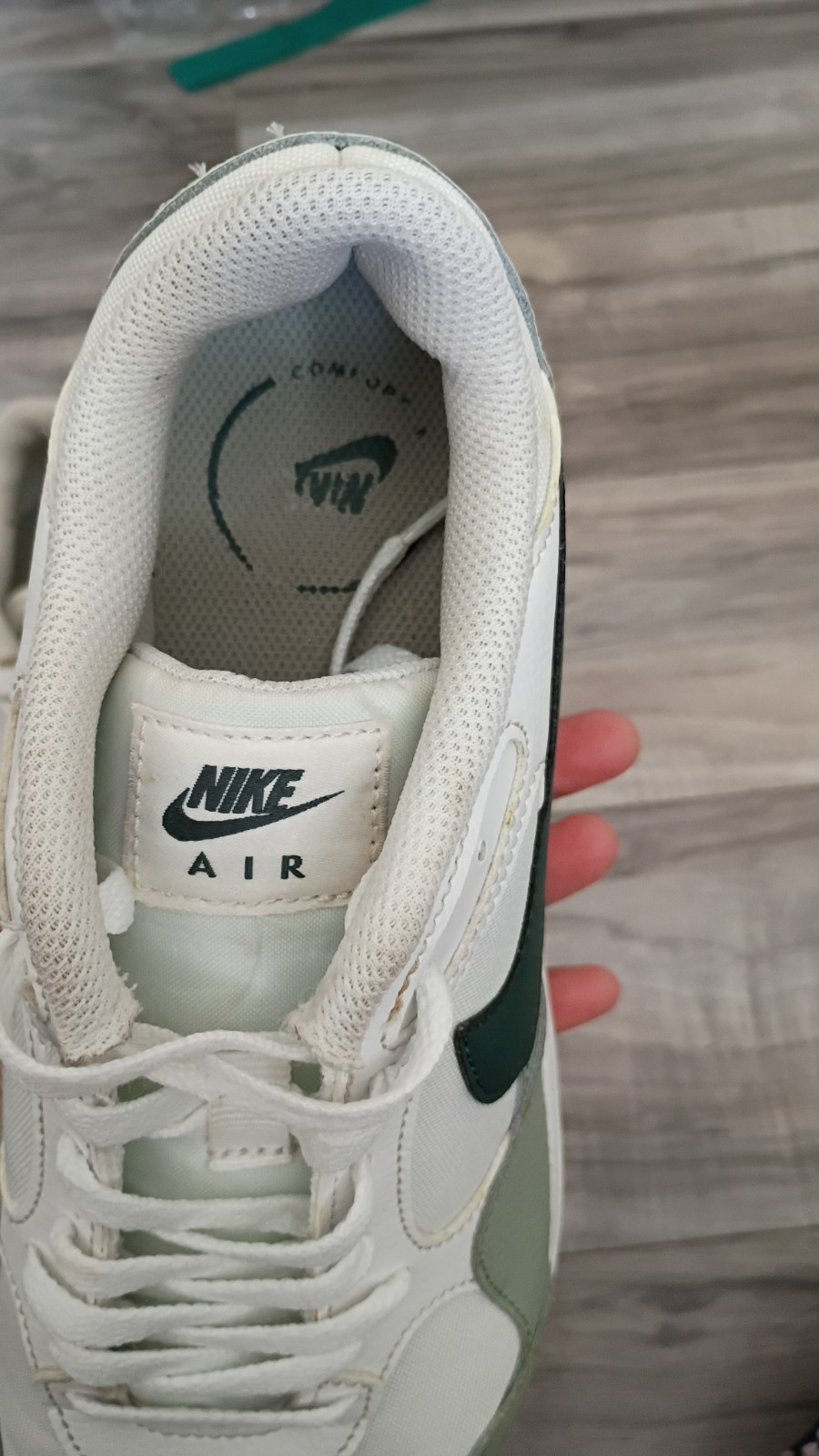 Nike Air Max SC Low Top Lace-Up Summit White/Jade Horizon/Vintage Green