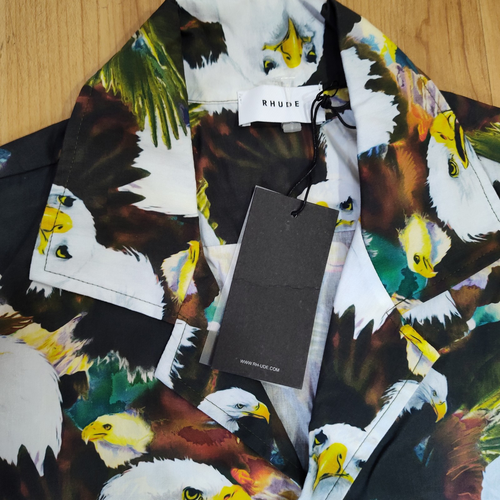 Rhude x Honda American Eagle Truck Stop Shirt Sz XL