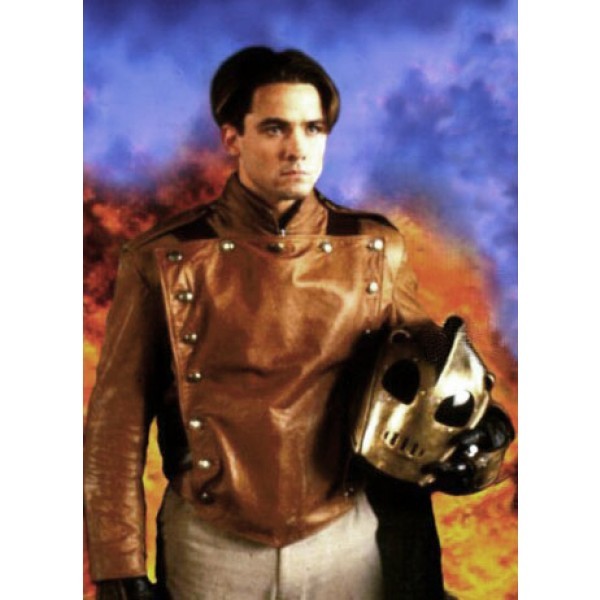 Cliff Secord The Rocketeer Billy Campbell Leather Jacket
