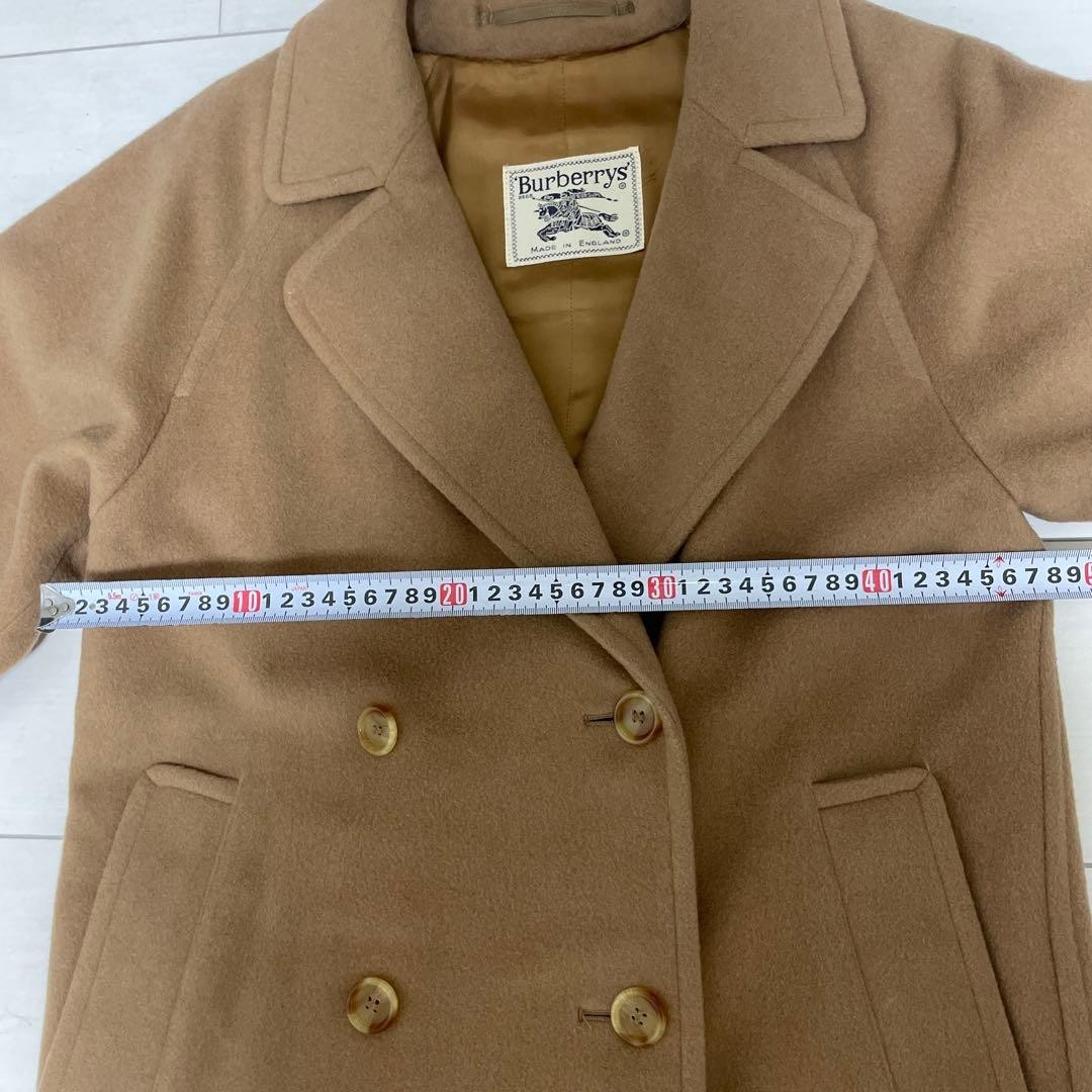 Burberrys long coat camel