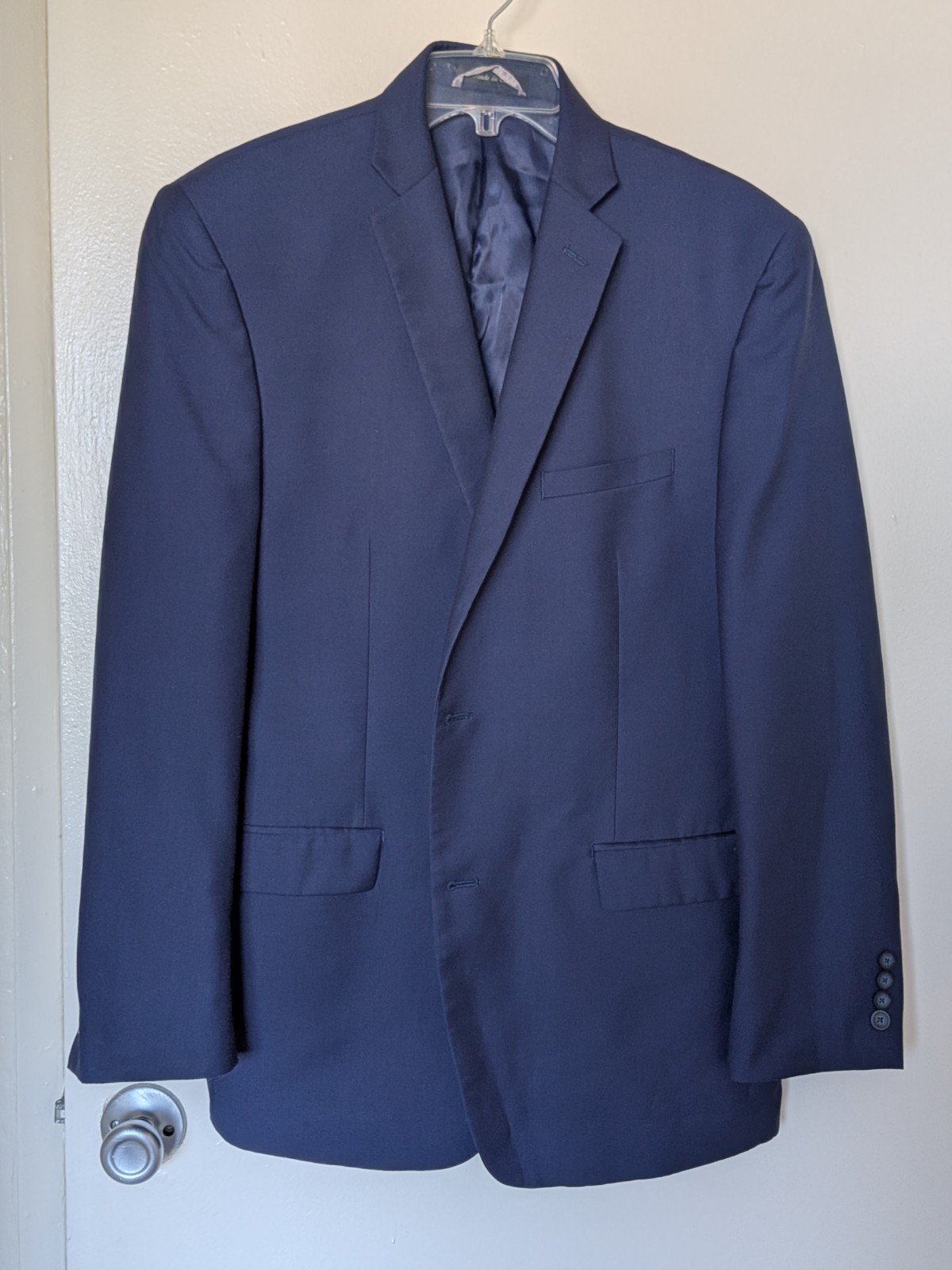 Marc New York Men’s Blue Blazer Jacket 42R Macy’s Men’s Suit Coat