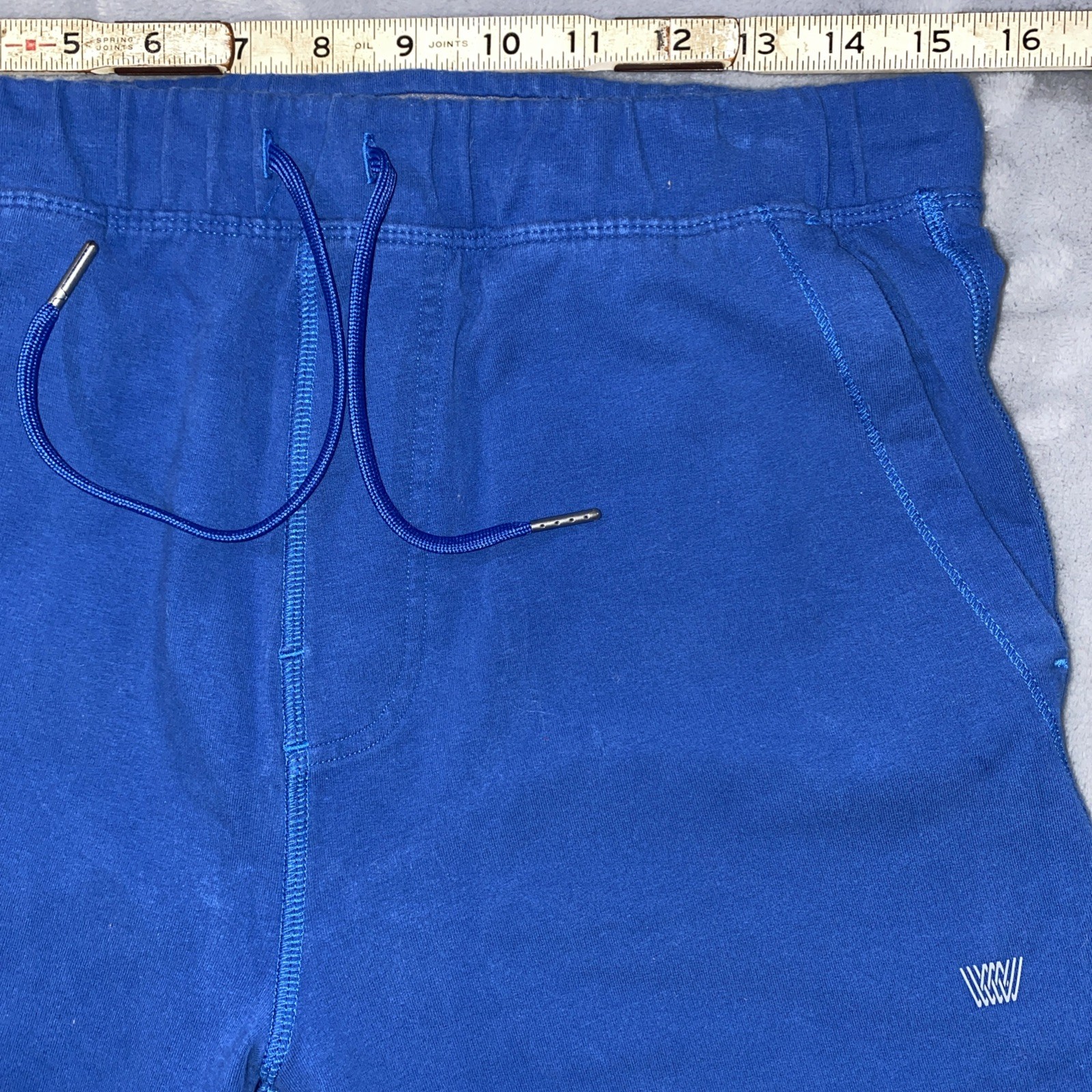 Mack Weldon For Daily Wear Jogger Sweatpants Blue Mens Medium Stretch Pants