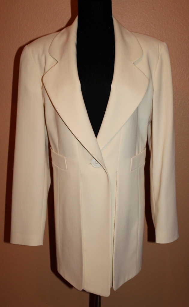 $3.000 S M L 42 GIANFRANCO FERRE VINTAGE virgin WOOL JACKET COAT BLAZER Italian