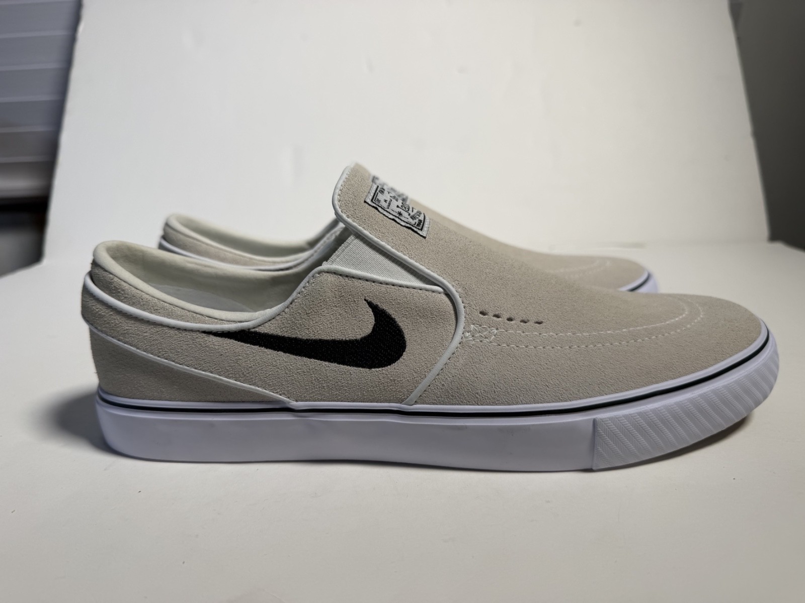 Nike SB Zoom Stefan Janoski Slip ‘Summit White Black Size 11 New