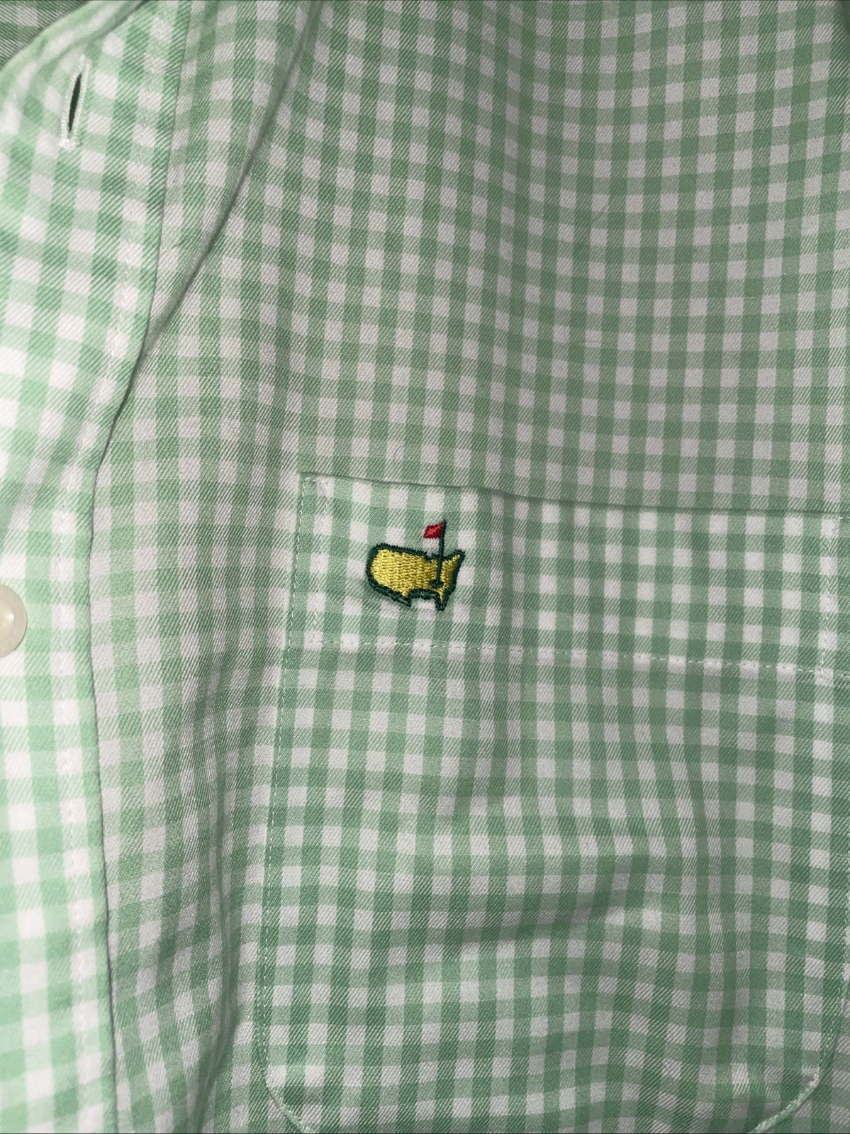 Masters Peter Millar Men’s XL Light Green Button Down Long Sleeve