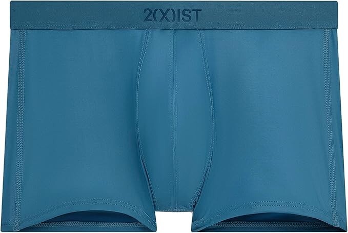 New 2(x)ist Mens SLIQ Ultra Low Rise Trunk Underwear – Medium – Various Colors