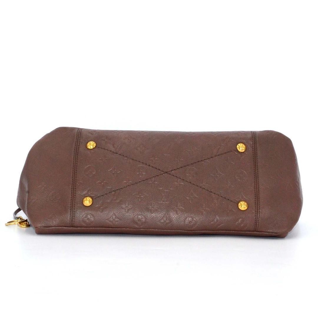 Louis Vuitton Artsy MM Monogram Empreinte M94171 Shoulder Bag Brown Leather