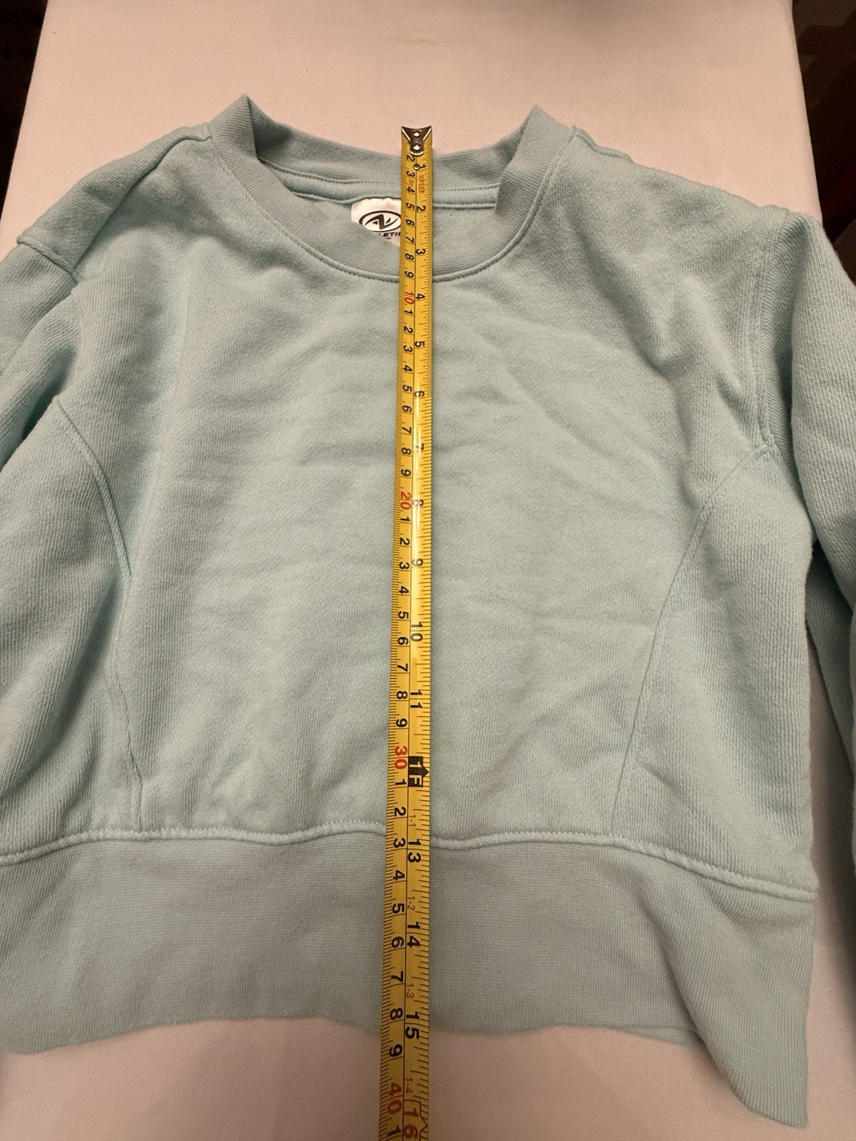 Athletic Works Girls XS (4-5) 2-Piece Light Blue Fleece Sweatshirt & Pants Set