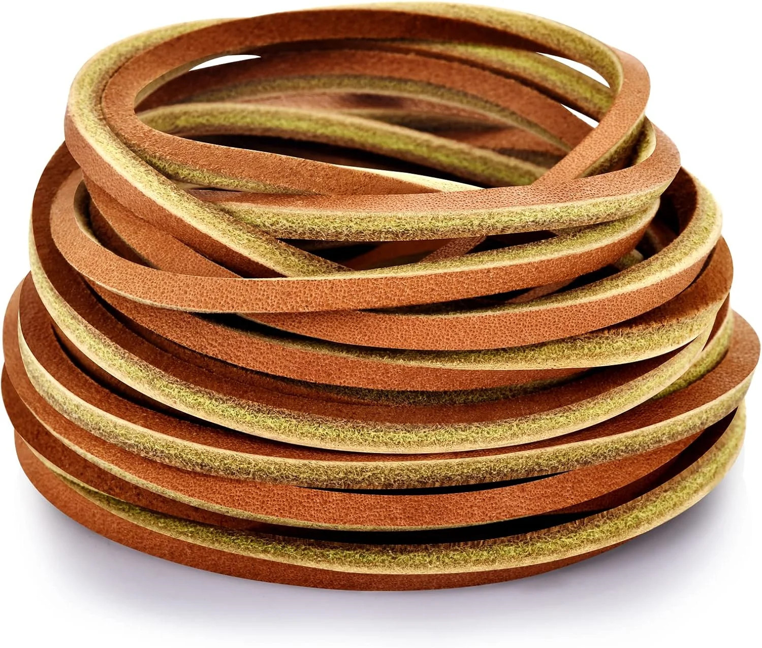 Leather Shoelace Boot Lace Boat Shoe Lacing Kit – 72 Inches Long 3.2mm (1/8″) Wi
