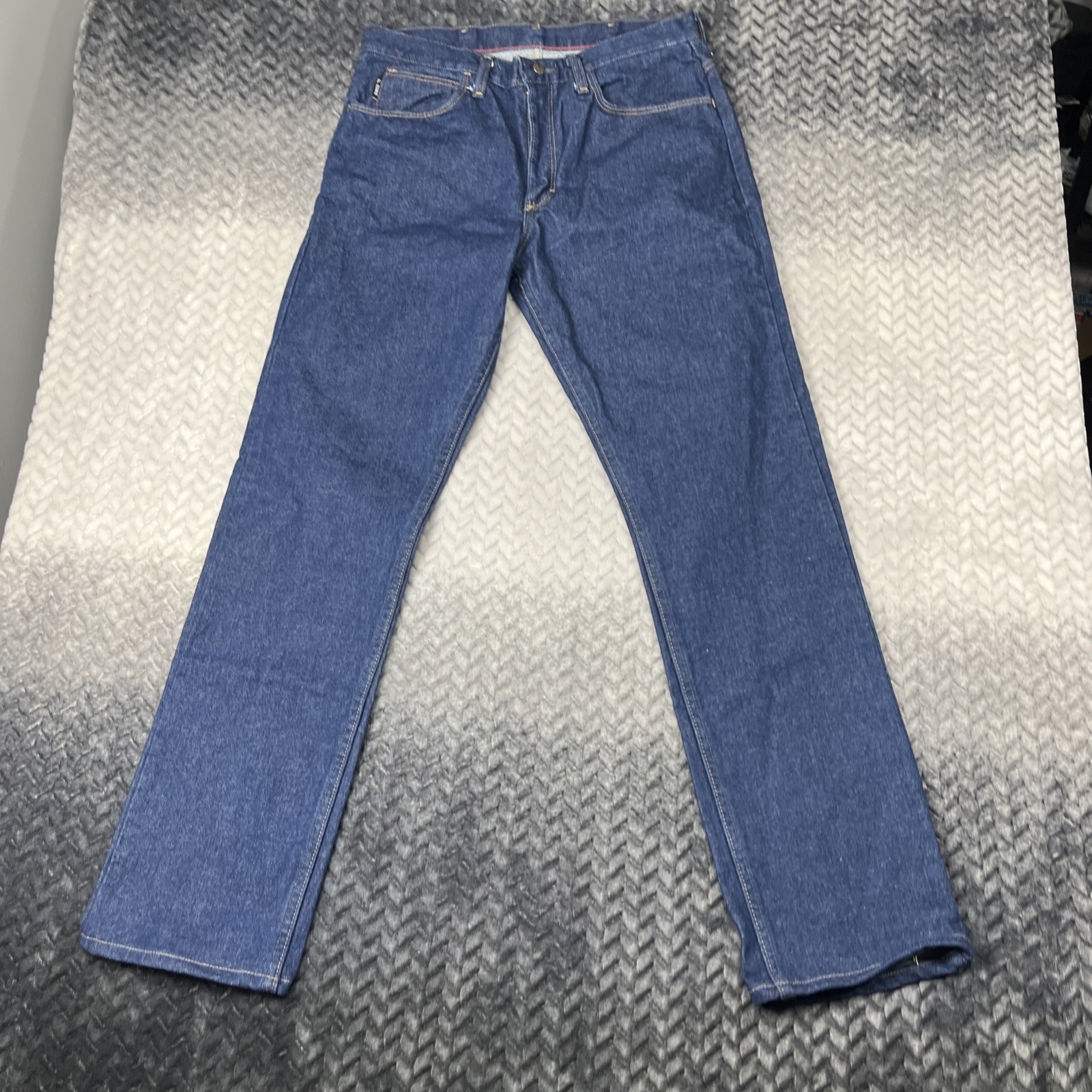 NWT Bulwark FR Flame Resistant Jeans Mens Size 34×34 Blue Straight (Tag 34x37U)