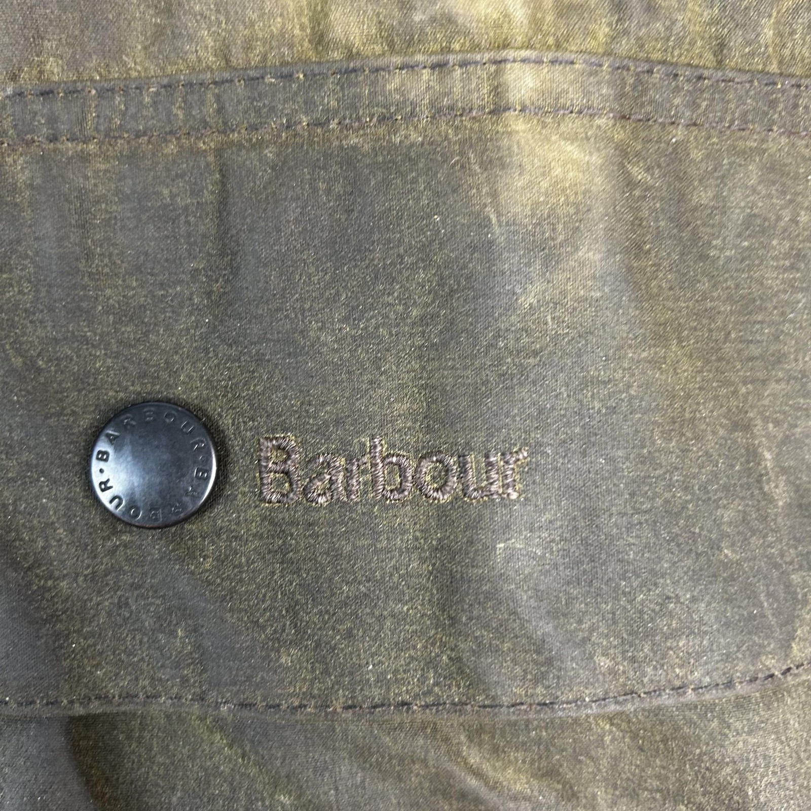 Barbour Jacket Mens C42 107CM Green A830 Classic Beaufort Wax Coat England Made