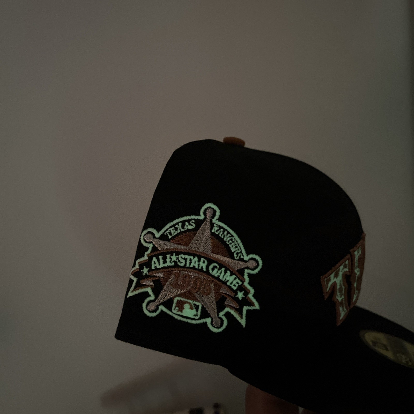 New Era x Prociety Texas Rangers CATTLE RANCH COW BEVO 59Fifty Size 7 5/8