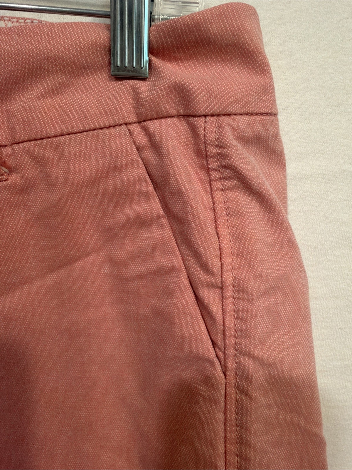 Dear John Shorts 29 Salmon Pink 4” Inseam Cuff Bottom Hem