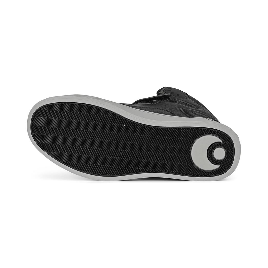 Osiris Rize Ultra High-Top Shoes – Black/Grey/Black