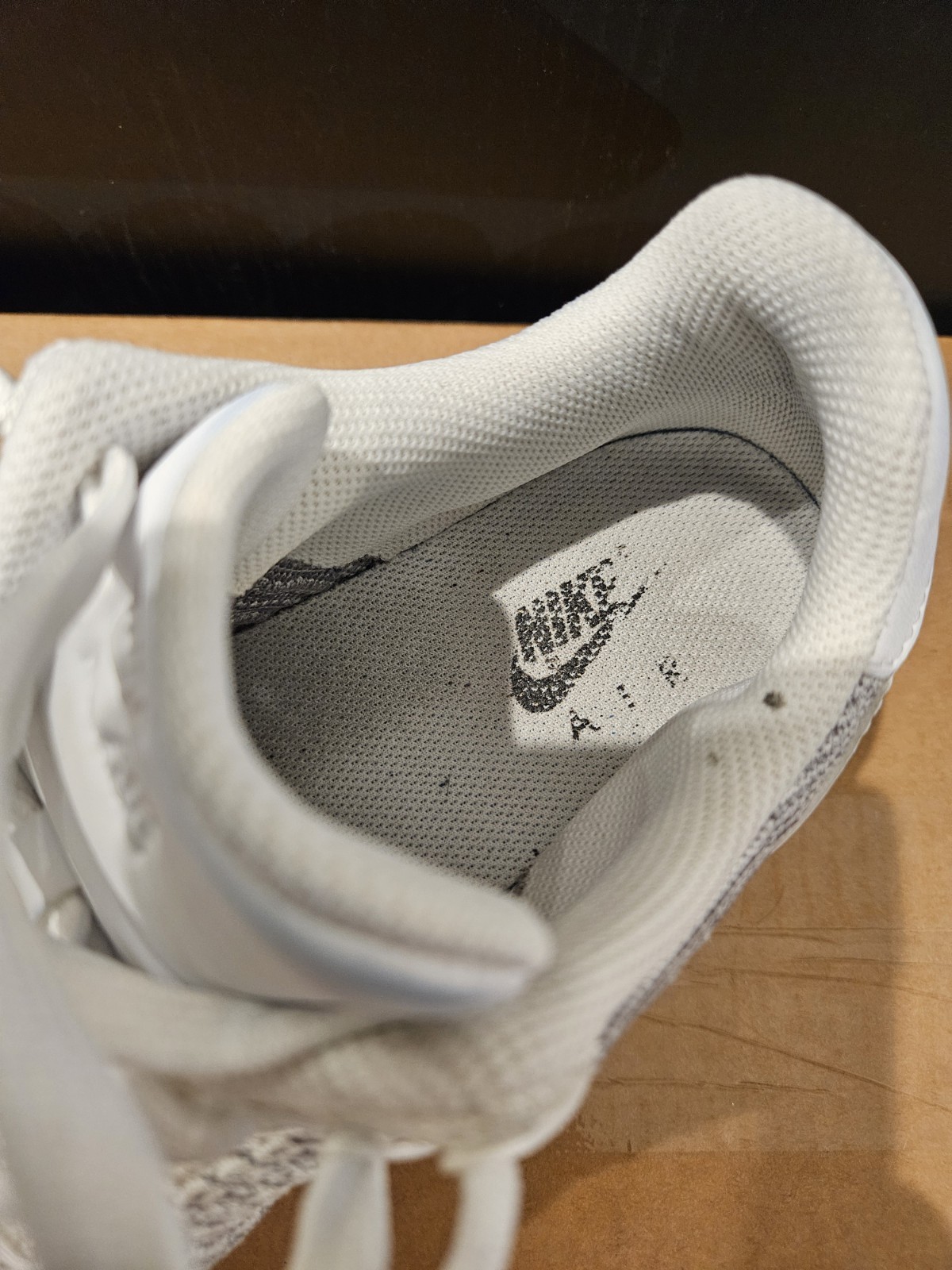 NIKE 2015 AIR FORCE 1 LOW 817419-006 FLYKNIT COOL GREY US 10.5