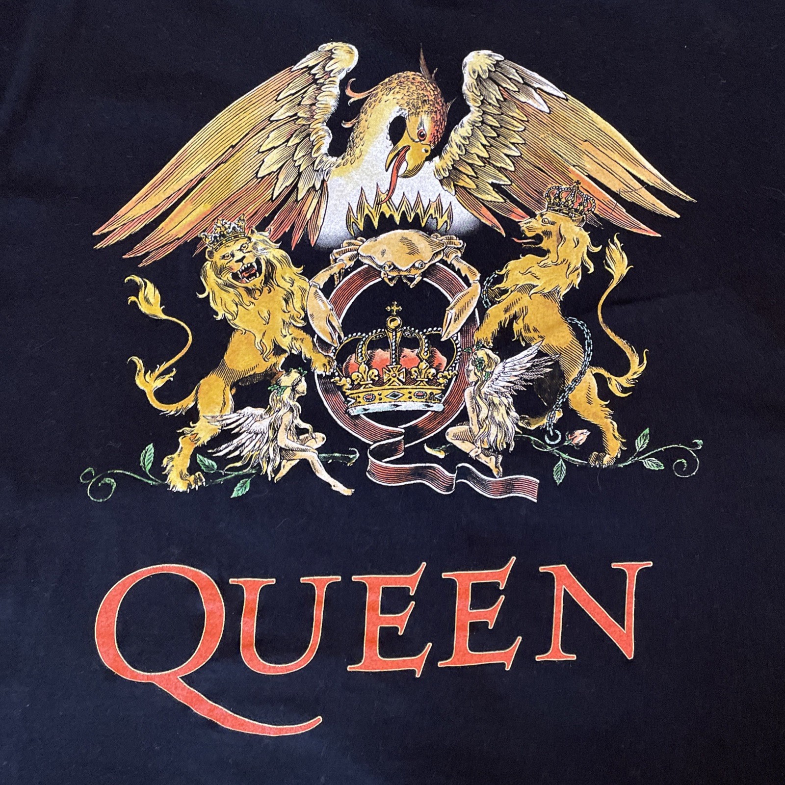 2018 QUEEN Band Bravado T-Shirt Men’s Sz XL Official Merch Classic Crest Rock