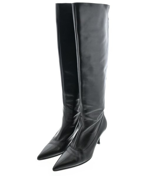 HERMES Boots Black EU36(Approx. 22.5cm) 2200599752016