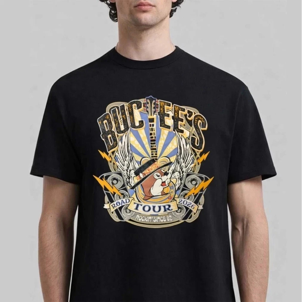 Buc-ee’s 2026 Road Tour Tee, Rockin’ Since 82 T-Shirt Size S-5XL