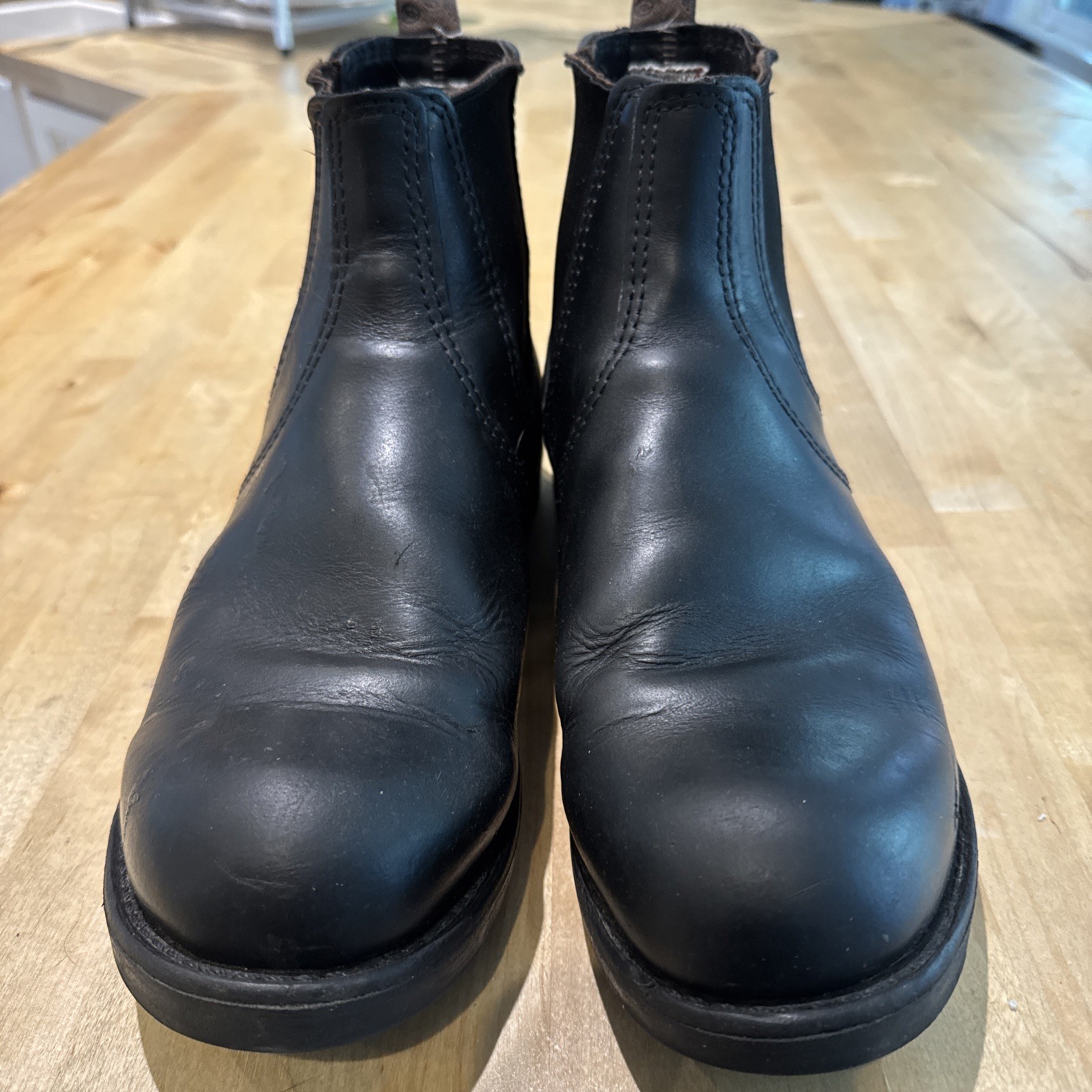 Red Wing 11D 3194 Classic Chelsea Boots Black Made in USA
