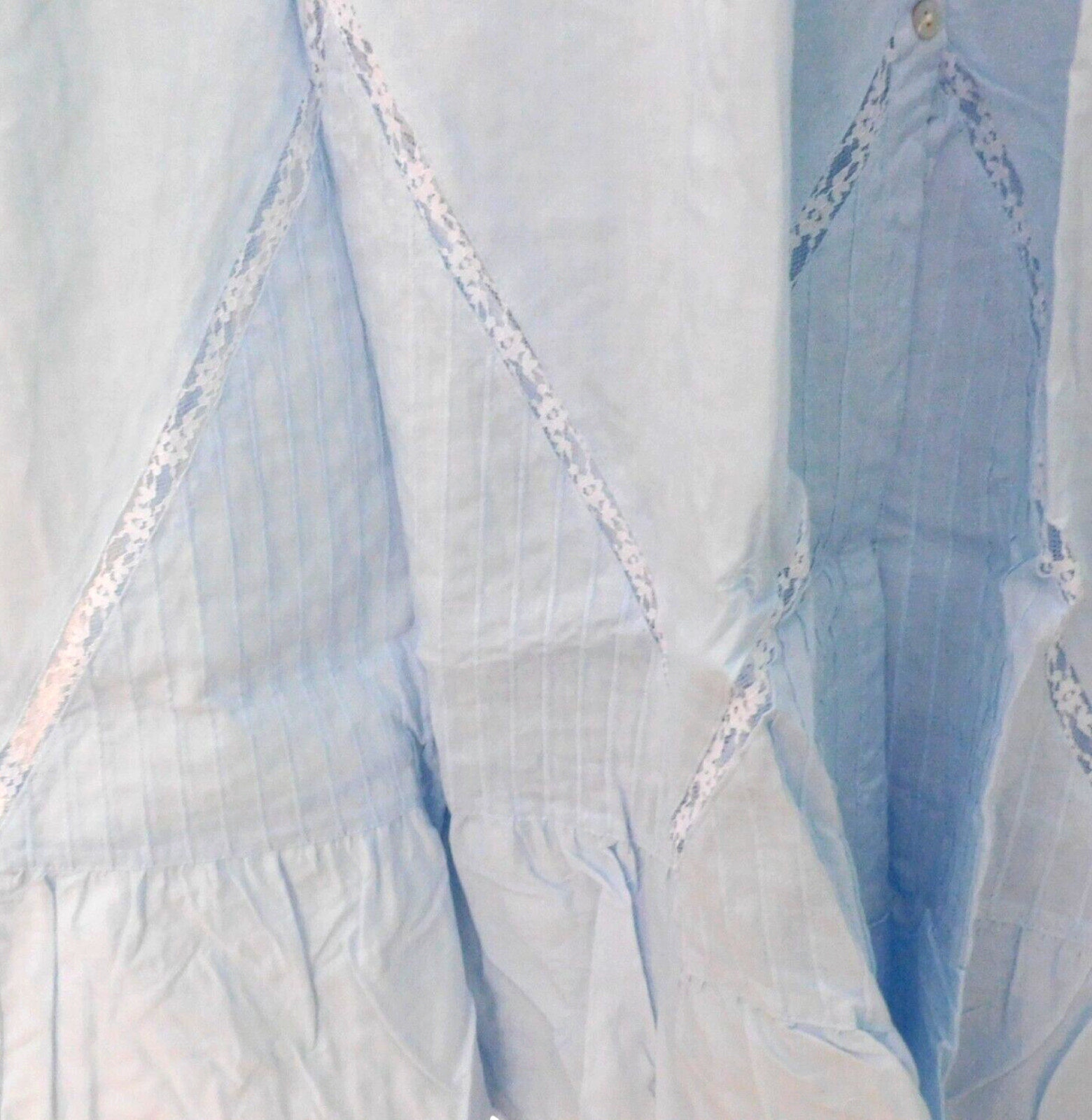 Nwt Eileen West MOONLIGHT SONATA Cotton Lawn 58″ Long Ballet Nightgown Robe 3X