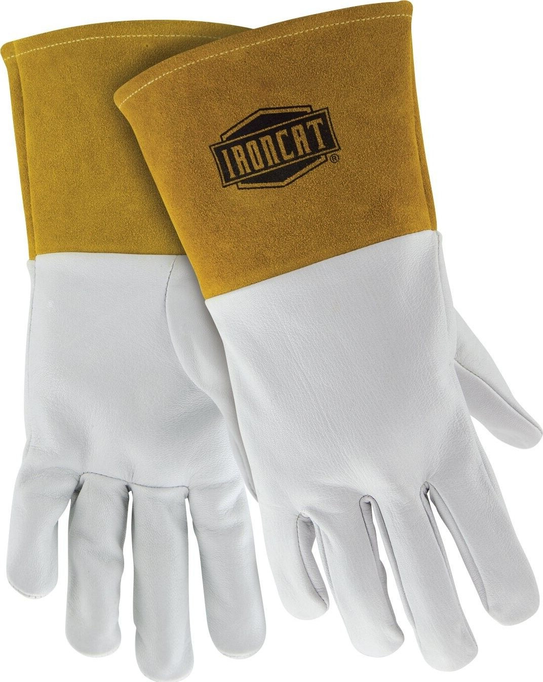 Ironcat 6141 Top Grain Kidskin Leather Made With Kevlar TIG Welding Gloves
