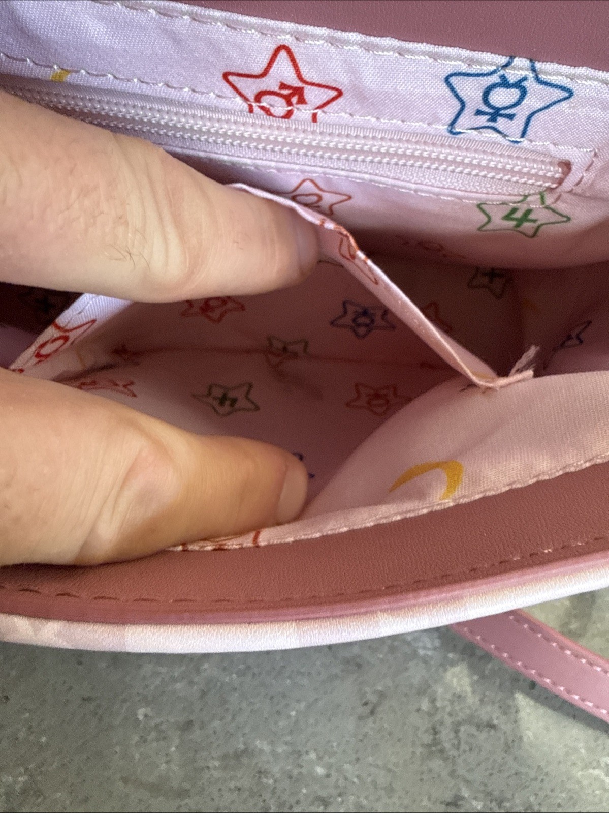 Sailor Moon Box Group Photo Box Lunch Purse Pre-Owned Good Condition