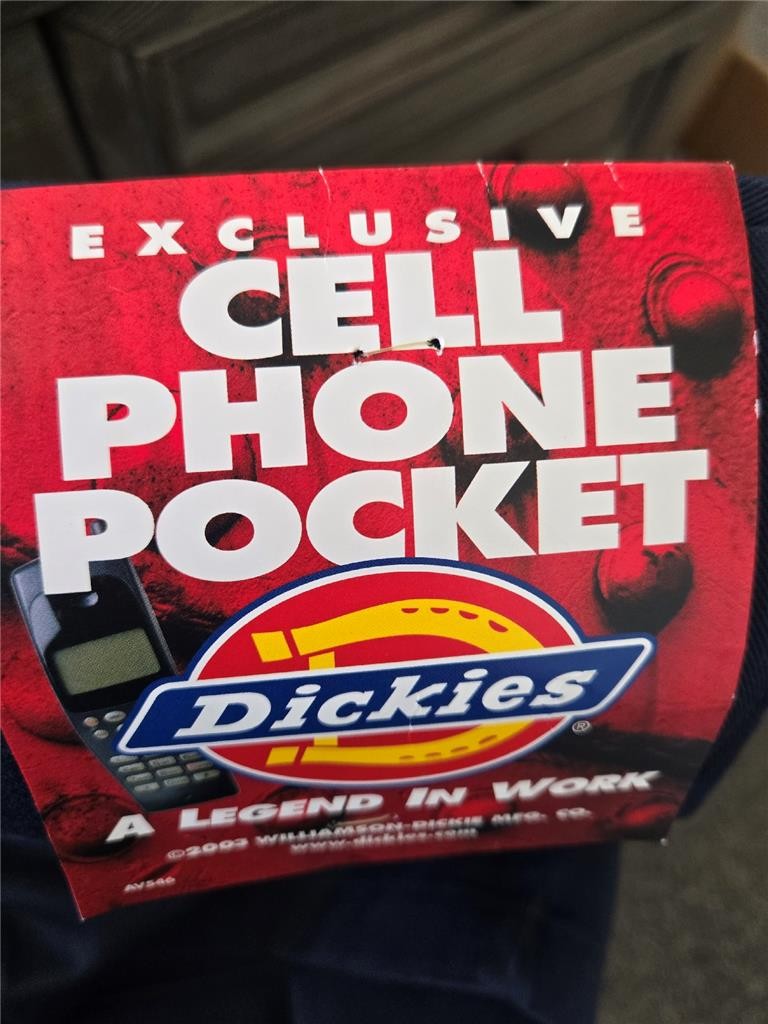 .= Dickies Men Shorts Cell Phone Pocket Navy Blue Size 29″ Waist AV546 NEW