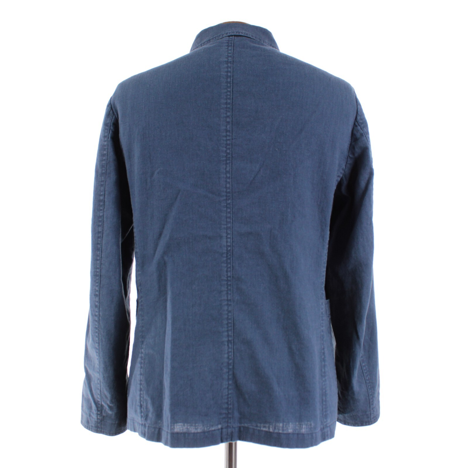 Waterville NWT 100% Linen Overshirt Size 50 (M US) Barret In Solid Blue