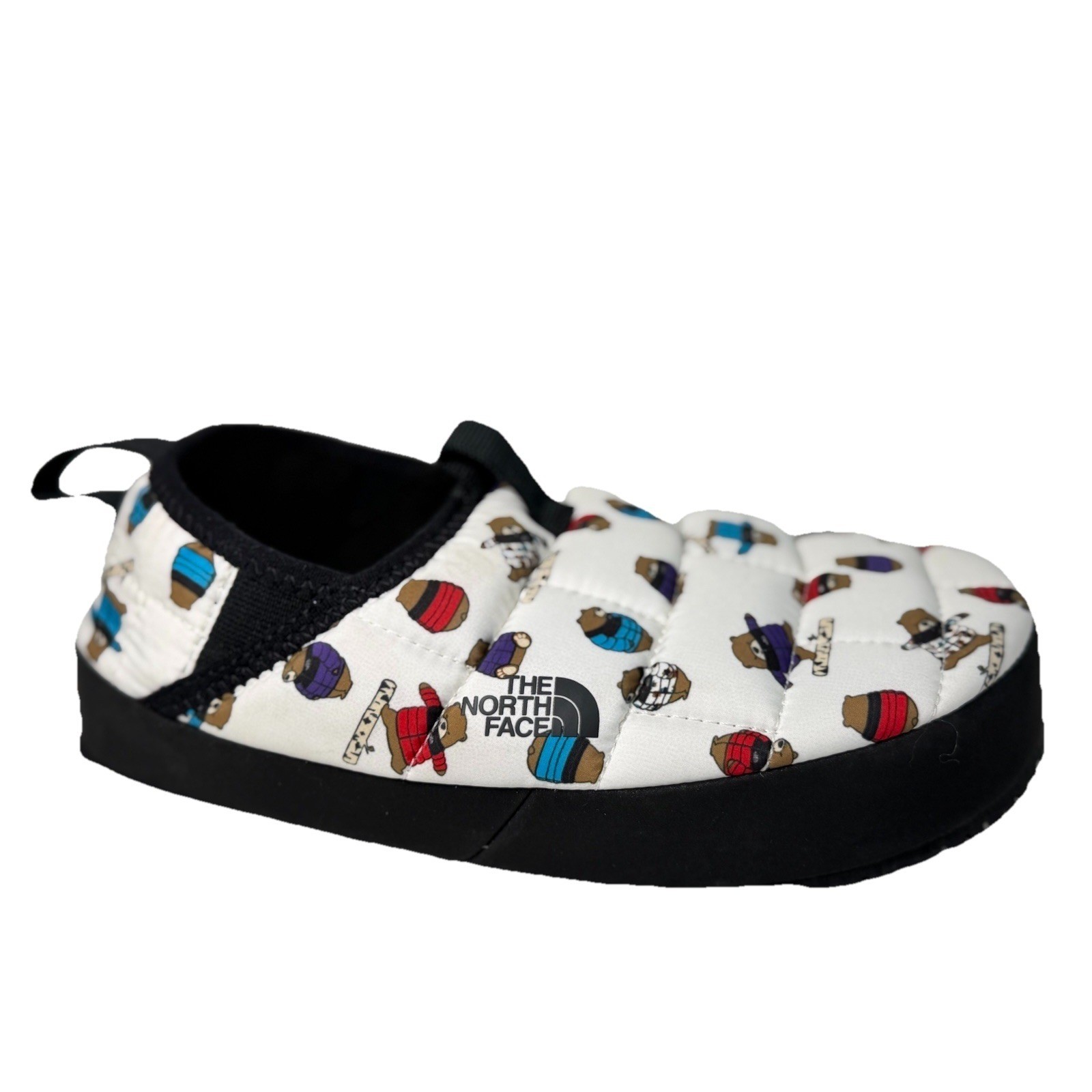 The North Face Nuptse Mules Bears Print Kids Size 3