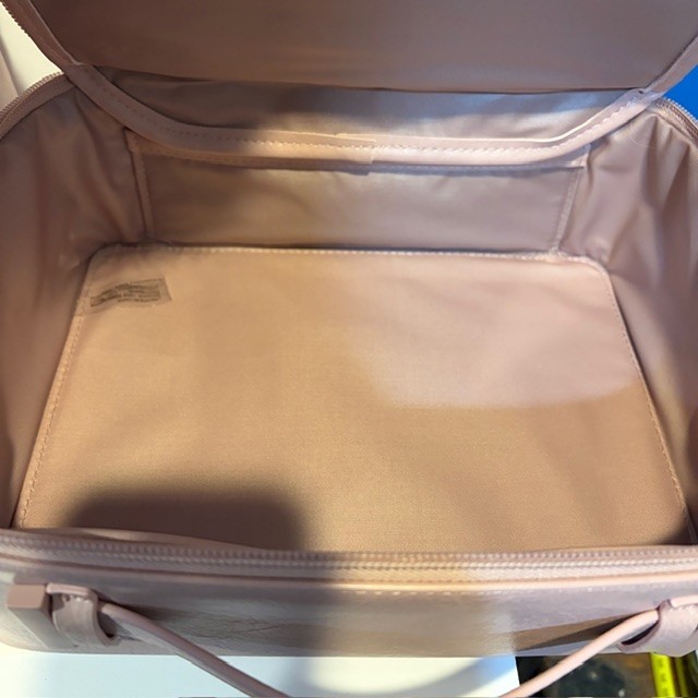 BEIS The Mini Weekender Atlas Pink + extras-makeup, toiletry, laptop 4 piece